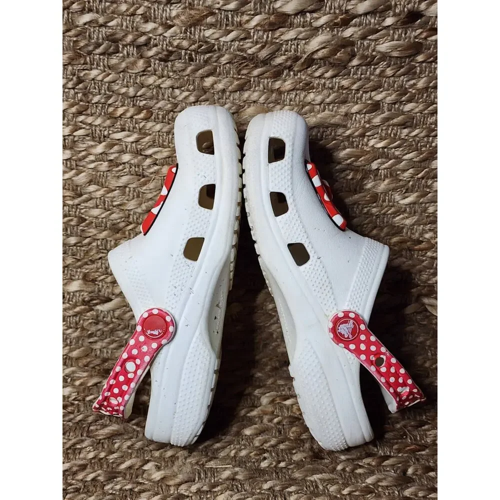 Crocs Unisex-Child Kids' Disney Clog | Mickey Minnie Mouse Girls Shoes Size J3
